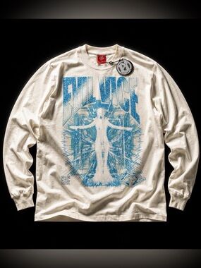 Evil Vice Trip Long Sleeve Tee - Size XL - NWT